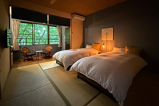 ベッドルーム「錦」（広縁付き）2025年10月リニューアル